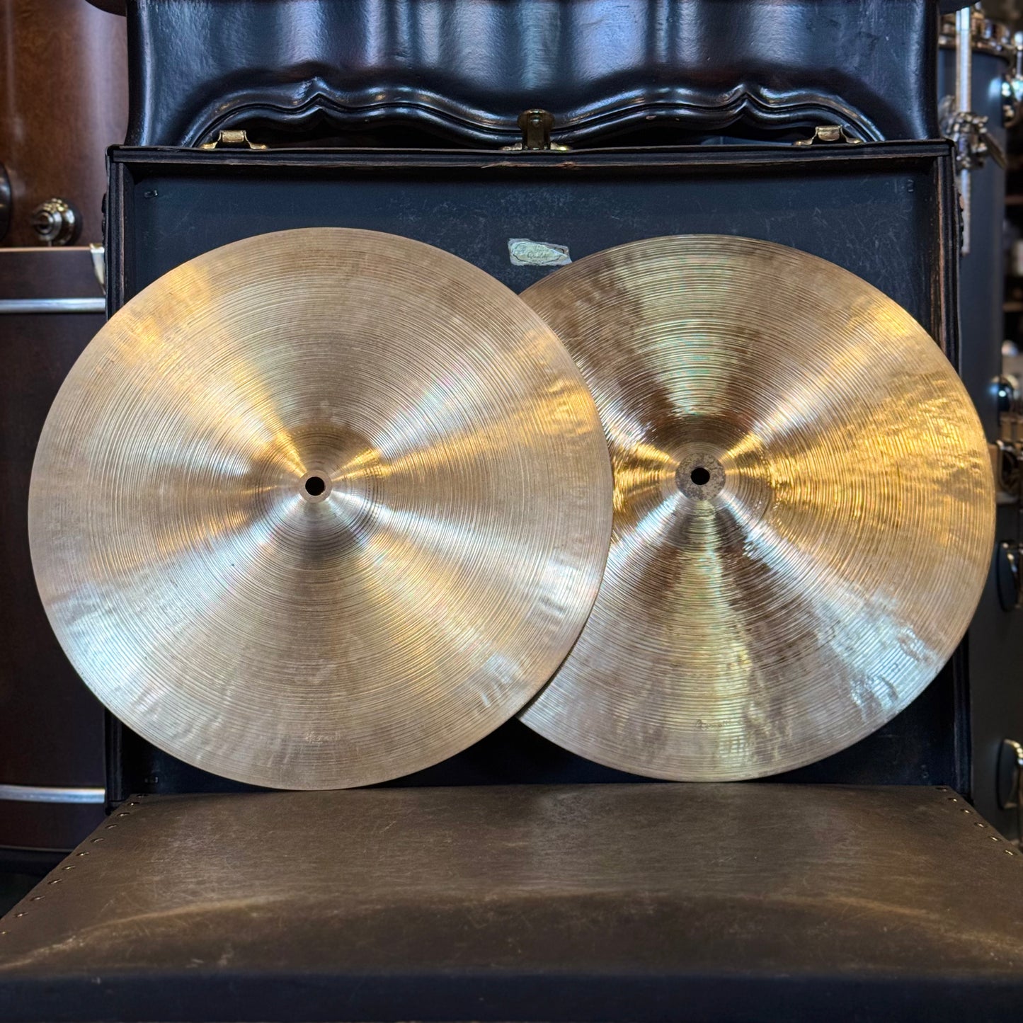 USED Funch 15" Old K Style Hi-Hats - 1028/1259g