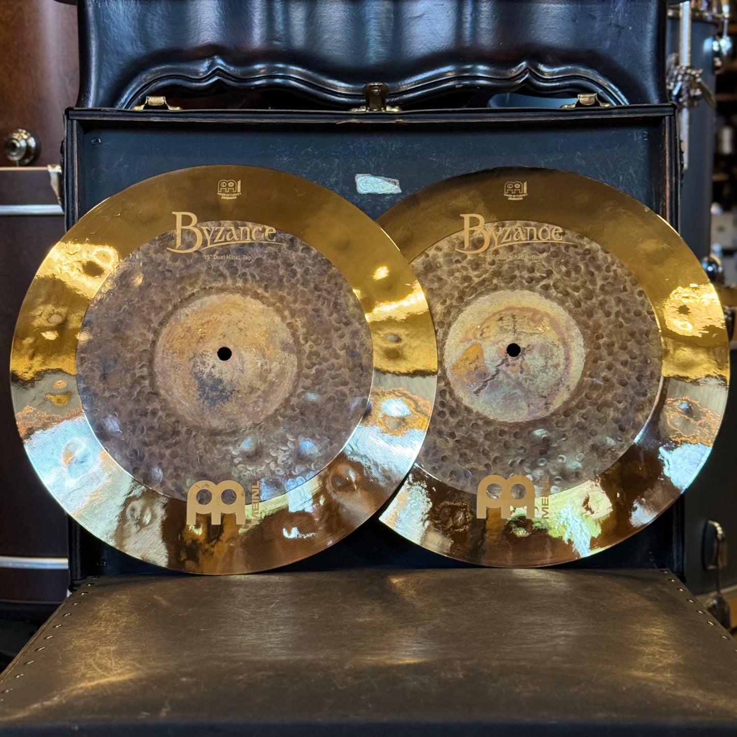 NEW Meinl 15" Byzance Dual Hi-Hat Cymbals - 987/1205g