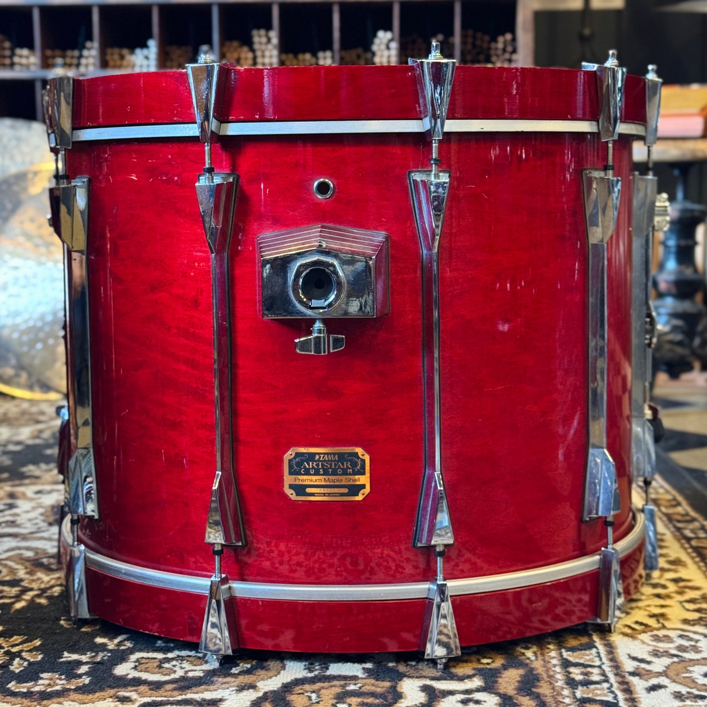 USED 1990's Tama Artstar Custom in Red Lacquer - 16x22, 10x10, 11x12, 12x13, 13x14, 16x16