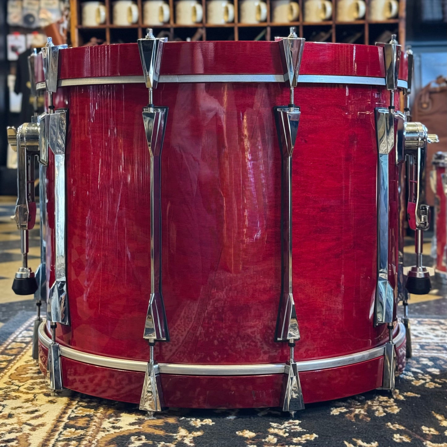 USED 1990's Tama Artstar Custom in Red Lacquer - 16x22, 10x10, 11x12, 12x13, 13x14, 16x16