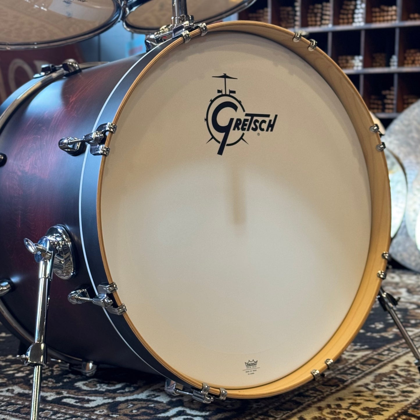 NEW Gretsch Catalina Maple in Satin Deep Cherry Burst - 16x22, 7x10, 8x12, 16x16