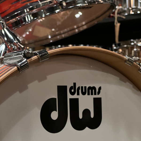 USED DW Collector's Jazz Series Maple/Gum Drum Set in Tiger Oyster - 16x20, 8x12, 16x16