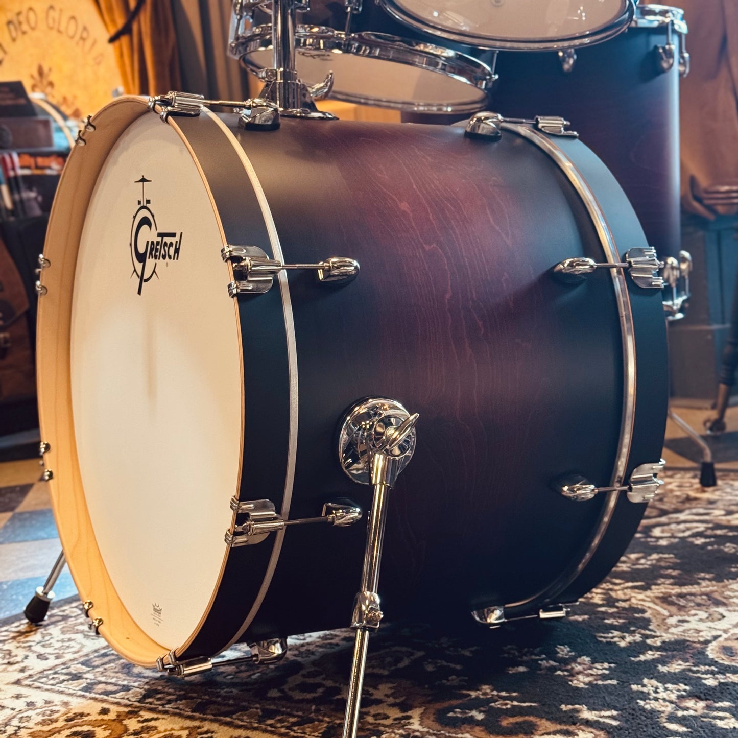 NEW Gretsch Catalina Maple in Satin Deep Cherry Burst - 16x22, 7x10, 8x12, 16x16