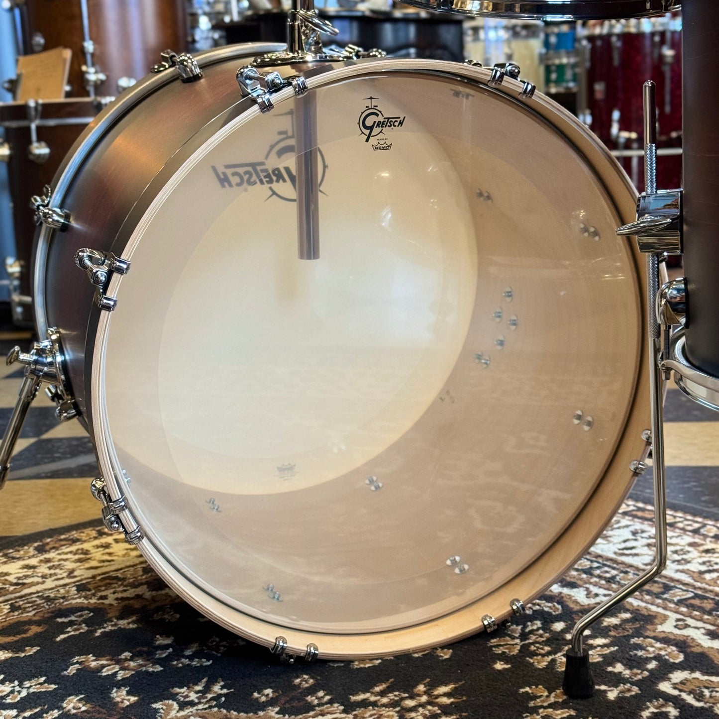 NEW Gretsch Catalina Maple in Satin Deep Cherry Burst - 16x22, 7x10, 8x12, 16x16