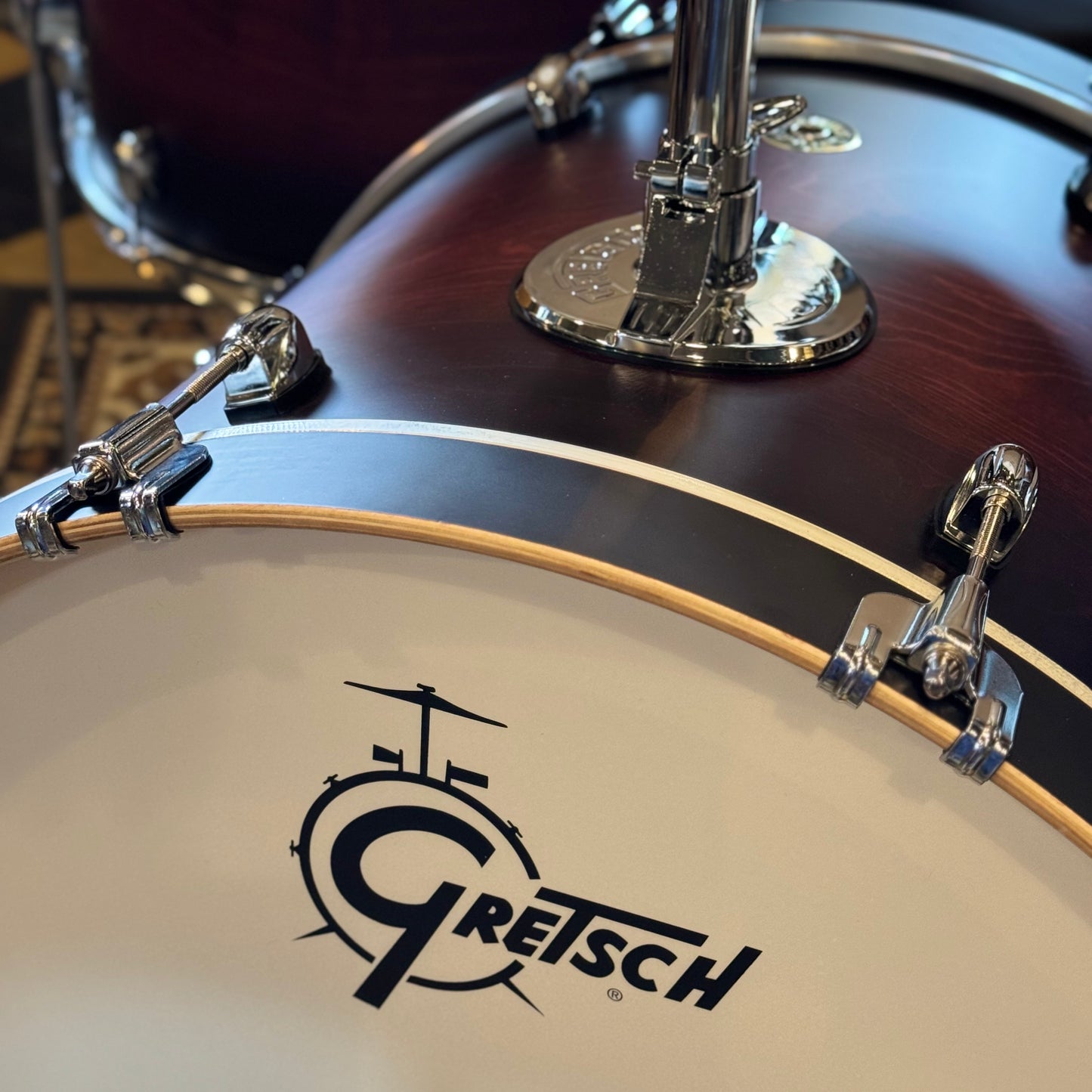 NEW Gretsch Catalina Maple in Satin Deep Cherry Burst - 16x22, 7x10, 8x12, 16x16