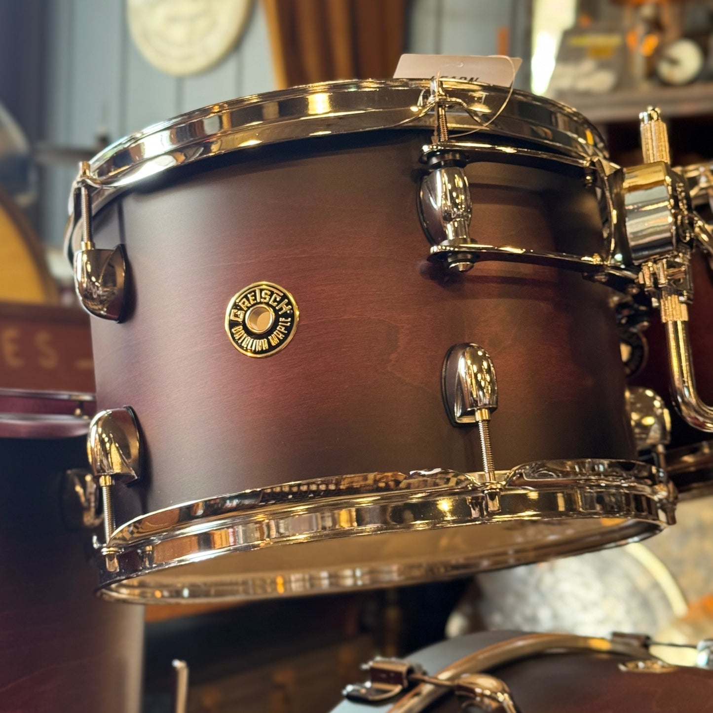 NEW Gretsch Catalina Maple in Satin Deep Cherry Burst - 16x22, 7x10, 8x12, 16x16