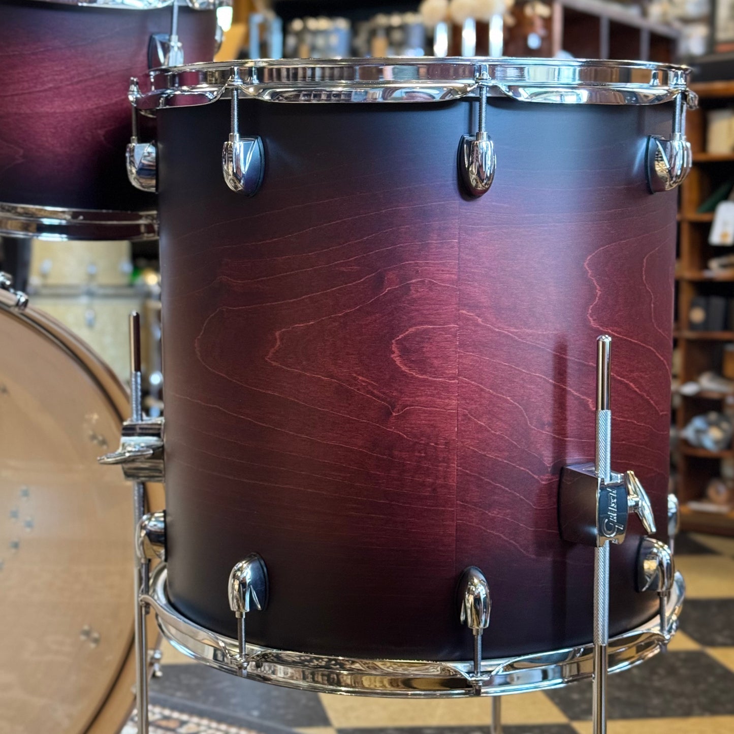 NEW Gretsch Catalina Maple in Satin Deep Cherry Burst - 16x22, 7x10, 8x12, 16x16