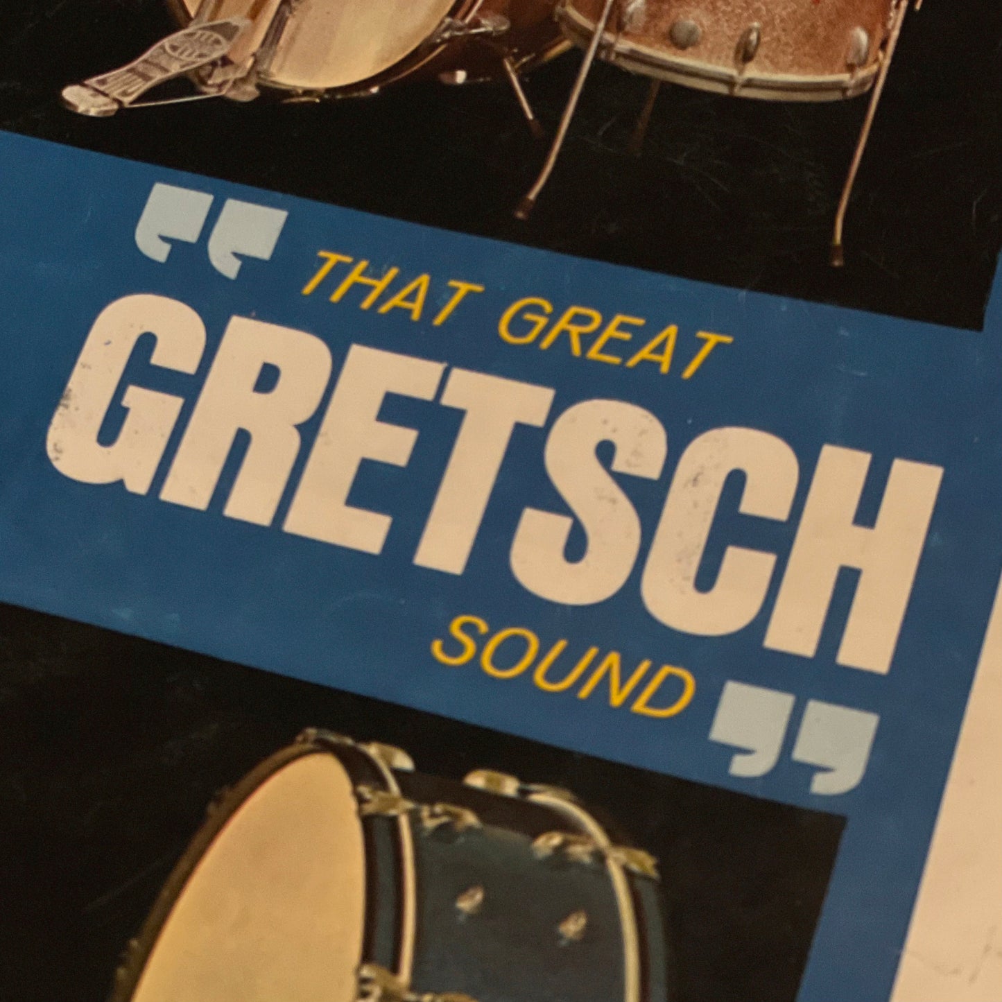 VINTAGE 1960's Gretsch Round Badge in Cadillac Green Glass Glitter Lacquer w/ Full Dress Diamonds - refurbished by Handshake Drums- 14x20, 8x12, 16x16