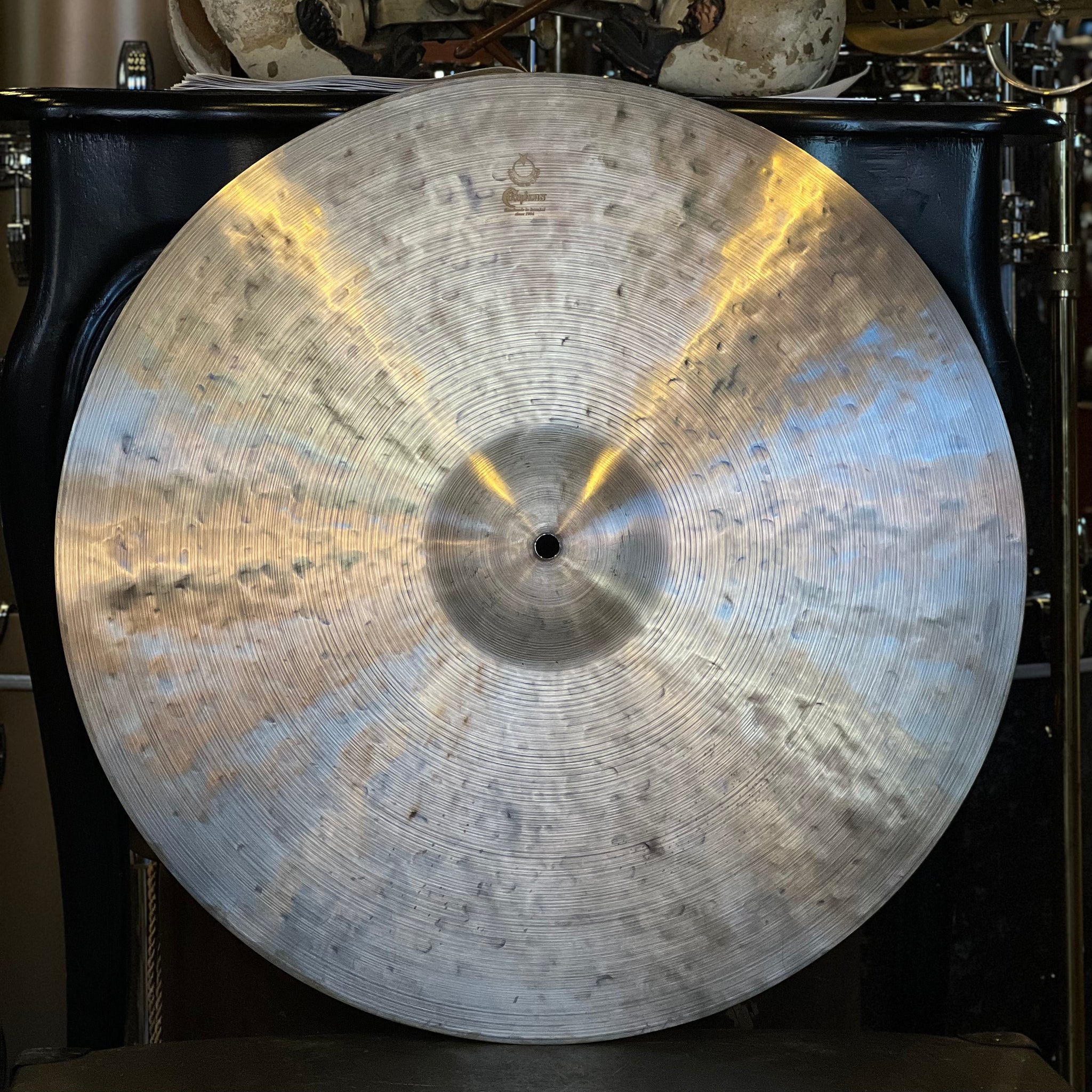 NEW Bosphorus 21" A. Transition Stamp Tribute Ride Cymbal - 2076g