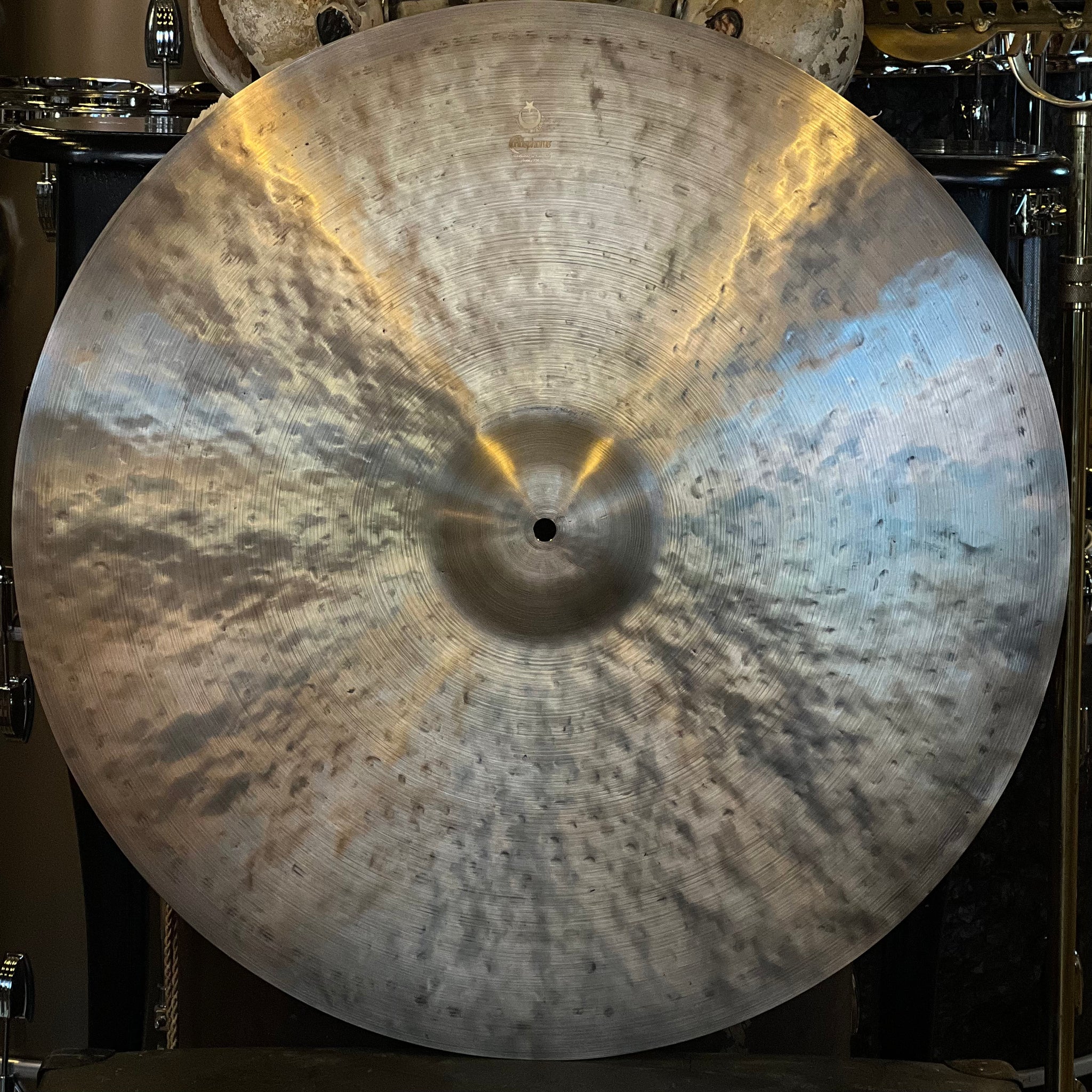 NEW Bosphorus 24" K. Old Stamp Tribute Ride Cymbal - 2220g