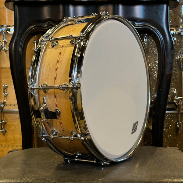 NEW Craviotto Custom Shop 5.5x14 Maple - Natural Maple w/ Maple Inlay & Hybrid Edges