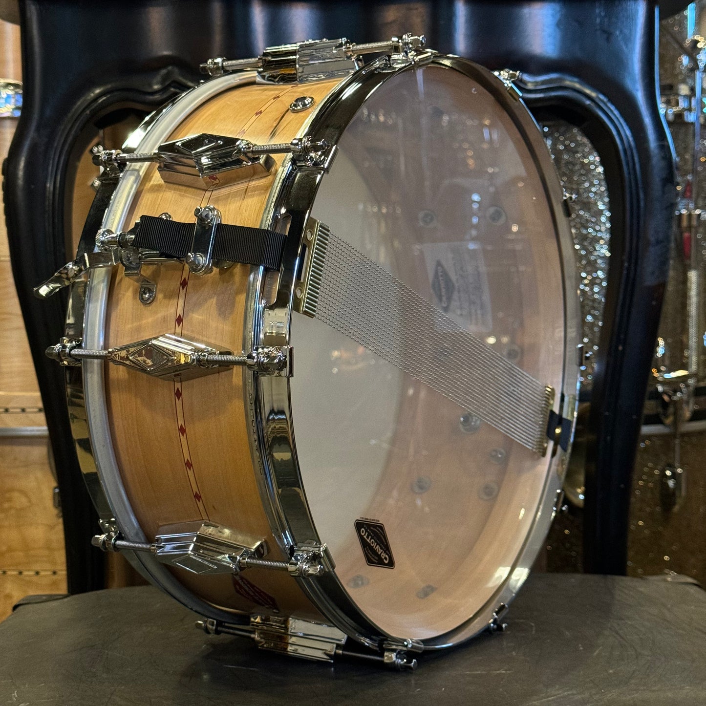 NEW Craviotto Private Reserve 5.5x14 Maple - Natural Oil w/ Maple Inlay & 45 Degree Edges