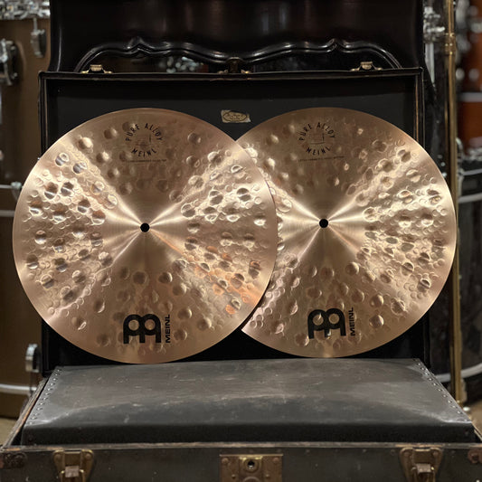 NEW Meinl 15" Pure Alloy Extra Hammered Hi-Hat Cymbals - 1122/1220g