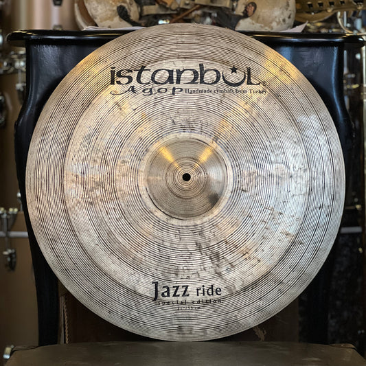 USED 2000's Istanbul Agop 21" Special Edition Jazz Ride Cymbal - 2088g