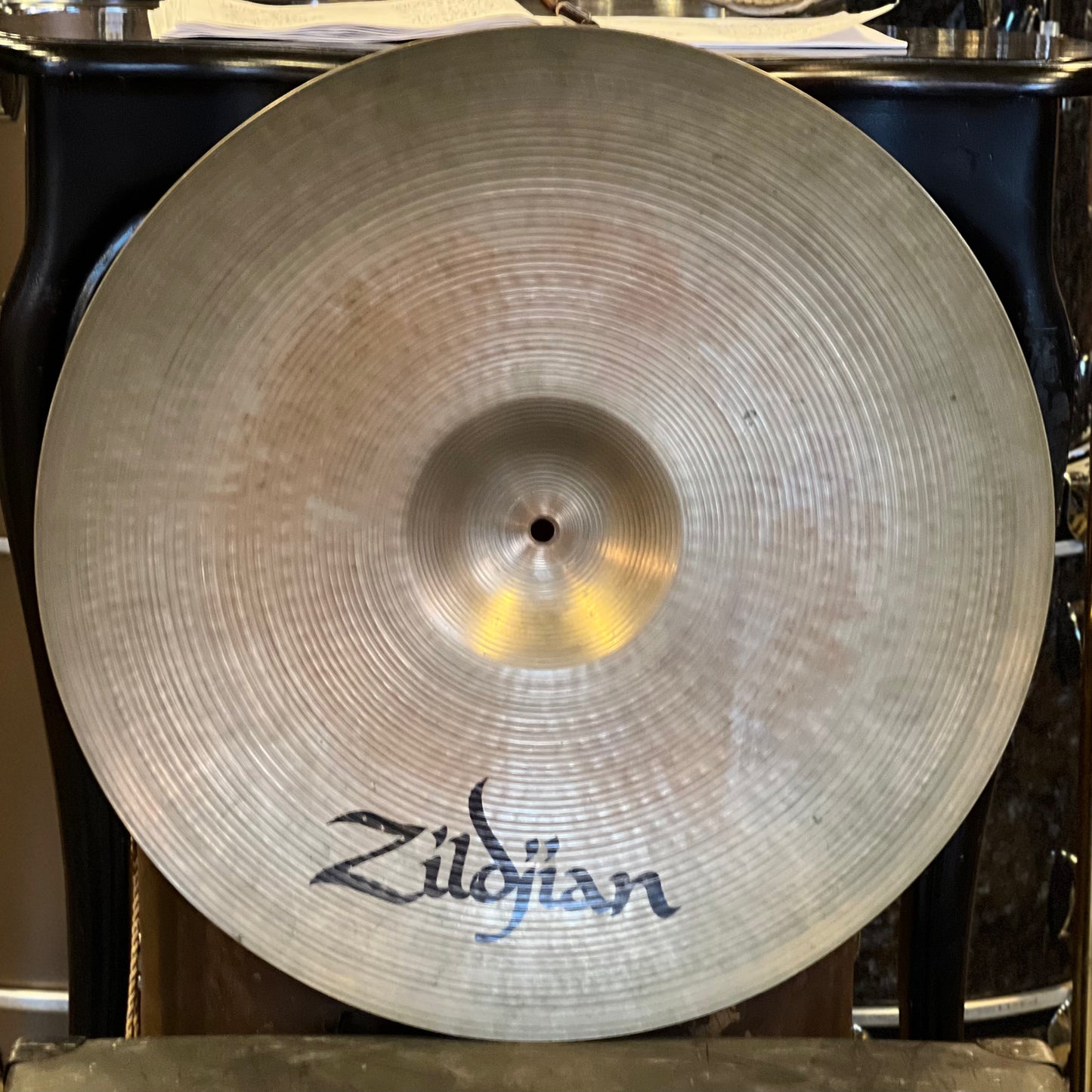 USED Zildjian 21" A. Zildjian Rock Ride Cymbal - 3446g