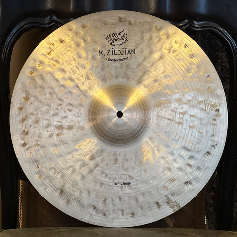 USED ZIldjian 18" K Constantinople Crash Cymbal - 1306g