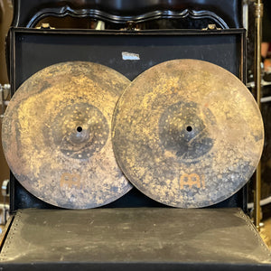 USED Meinl 14" Byzance Vintage Pure Hi-Hat Cymbals - 1278/1462g