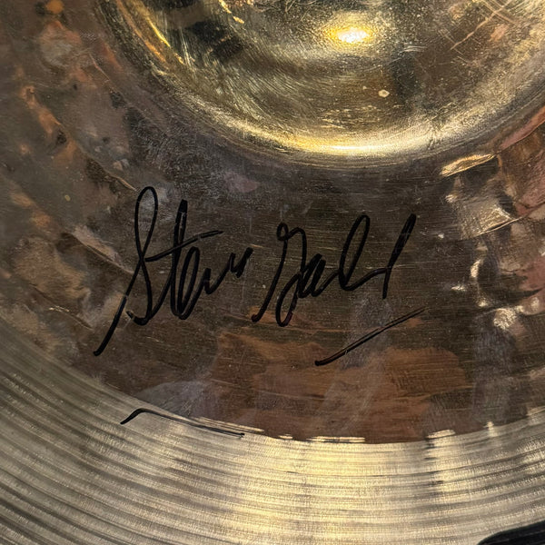 Zildjian 20" K Custom Hybrid Ride Cymbal - Signed by Steve Gadd - 2488g