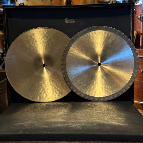 USED Zildjian 13" K. Zildjian Mastersound Hi-Hat Cymbals - 844/1142g