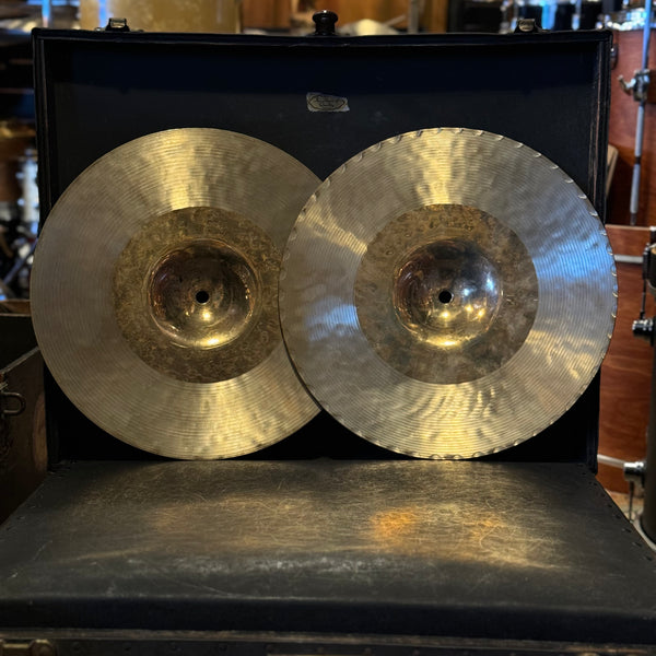 USED Zildjian 13" K Custom Hybrid Hi-Hat Cymbals - 872/1200g
