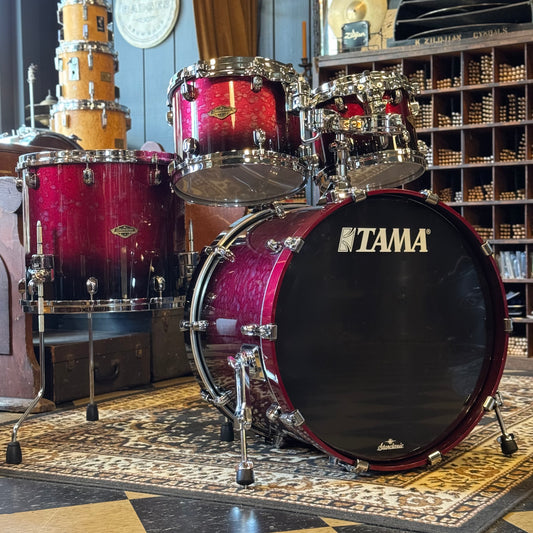 USED Tama Starclassic Walnut/Birch in Molten Raspberry Burst - 16x22, 8x10, 9x12, 14x16