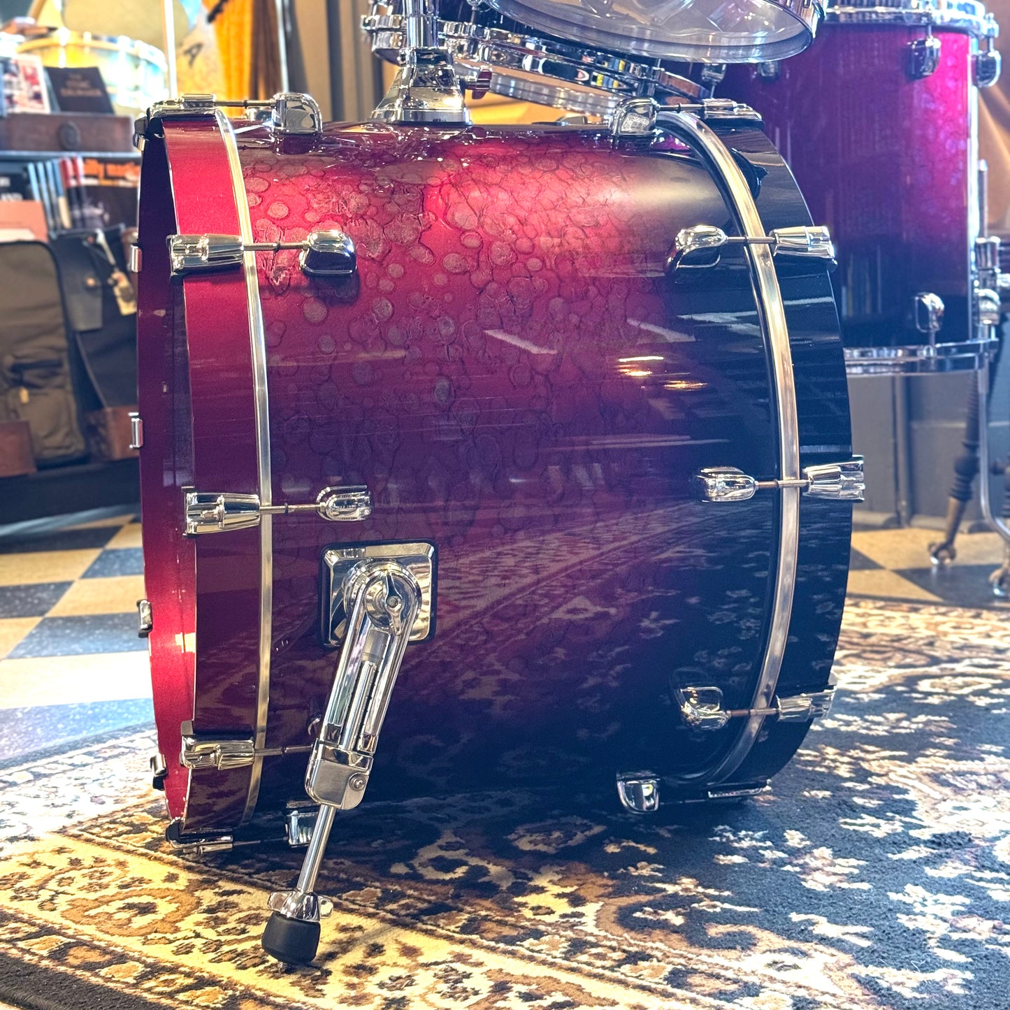 USED Tama Starclassic Walnut/Birch in Molten Raspberry Burst - 16x22, 8x10, 9x12, 14x16