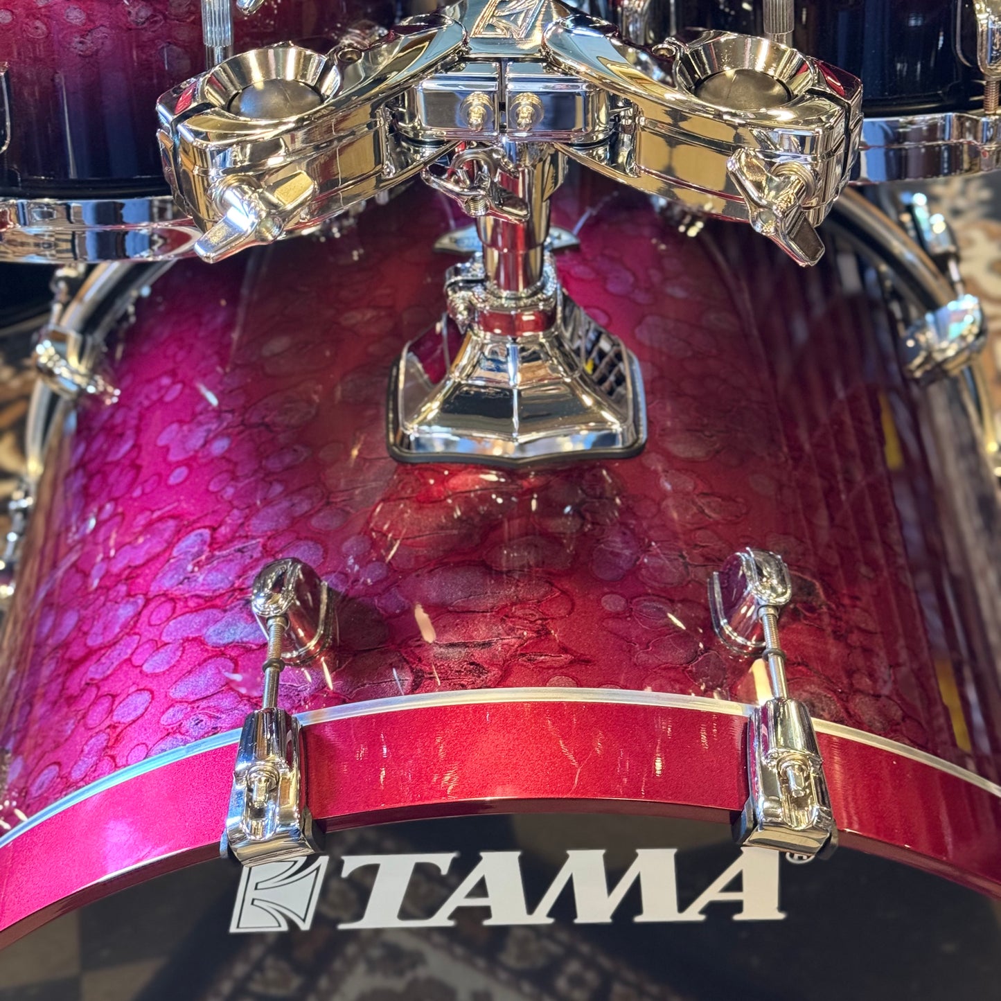 USED Tama Starclassic Walnut/Birch in Molten Raspberry Burst - 16x22, 8x10, 9x12, 14x16