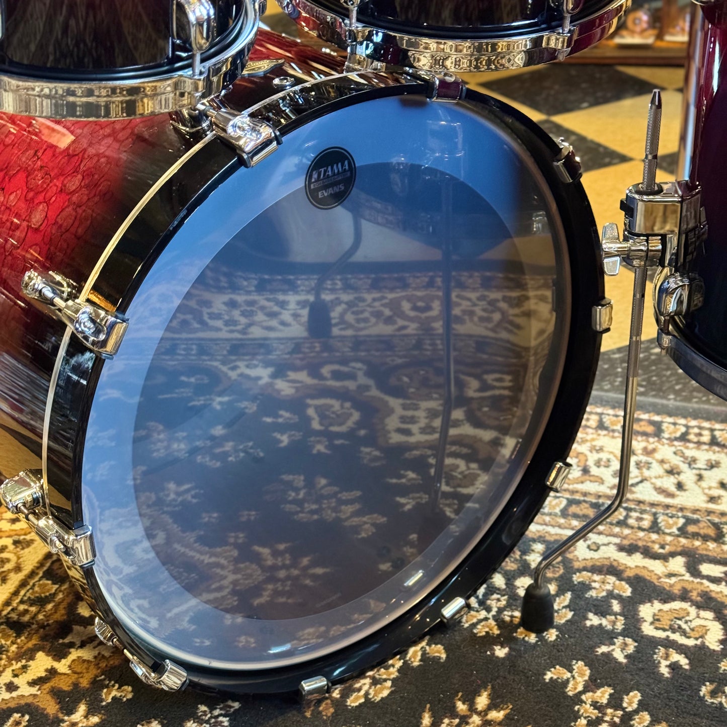 USED Tama Starclassic Walnut/Birch in Molten Raspberry Burst - 16x22, 8x10, 9x12, 14x16