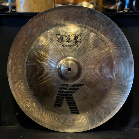 USED Zildjian 17" K. Zildjian China Boy Brilliant - 1074g