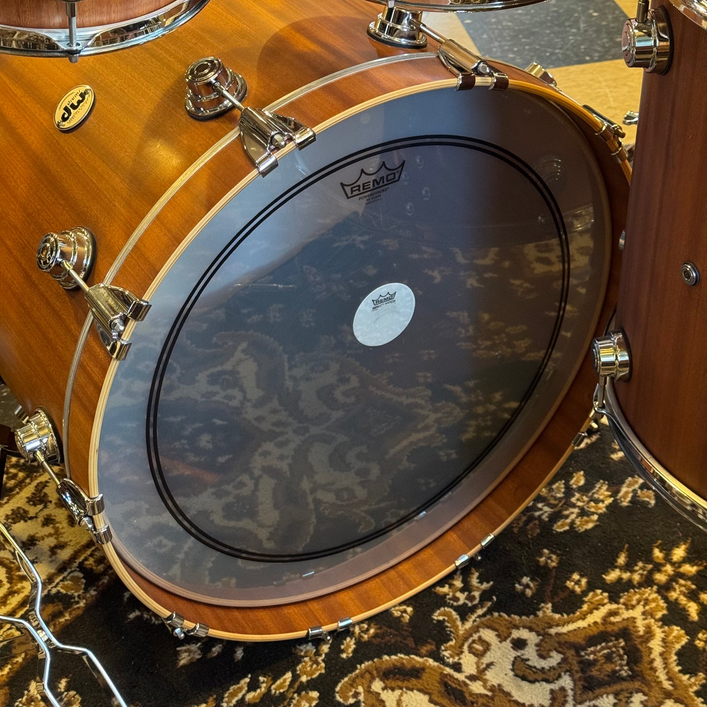 USED DW Collectors Maple Mahogany in Natural Hard Satin Mahogany - 16x22, 8x10, 9x13, 16x16, 16x18