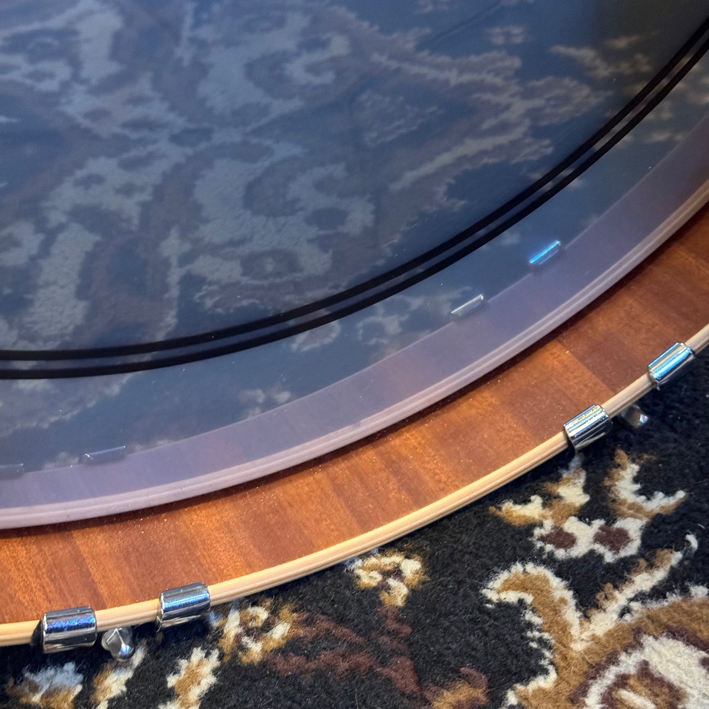 USED DW Collectors Maple Mahogany in Natural Hard Satin Mahogany - 16x22, 8x10, 9x13, 16x16, 16x18