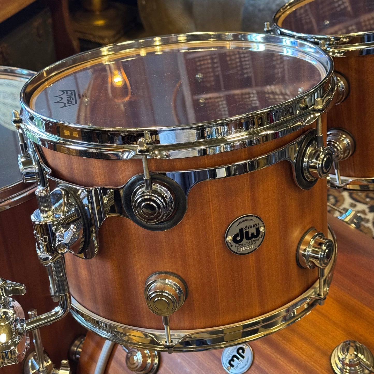USED DW Collectors Maple Mahogany in Natural Hard Satin Mahogany - 16x22, 8x10, 9x13, 16x16, 16x18