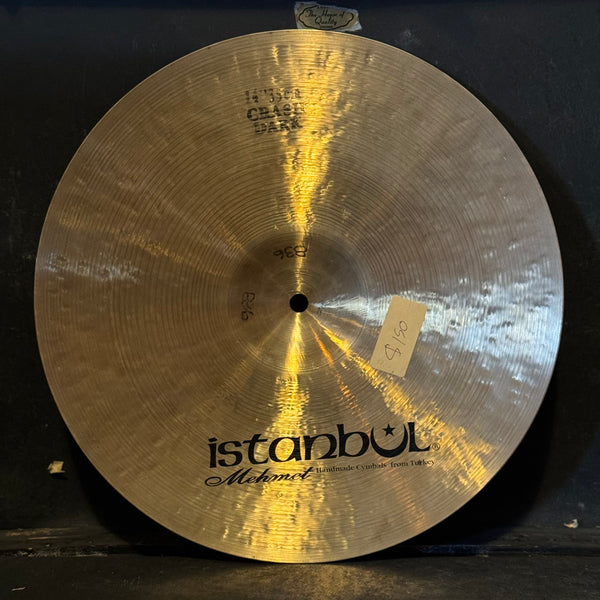 USED 90's Istanbul Mehmet 14" Dark Crash Cymbal - 886g