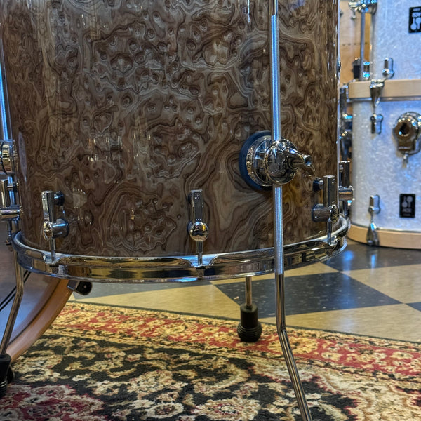 USED Sonor Prolite in Chocolate Burl Veneer - 18x22, 8x10, 9x12, 16x16