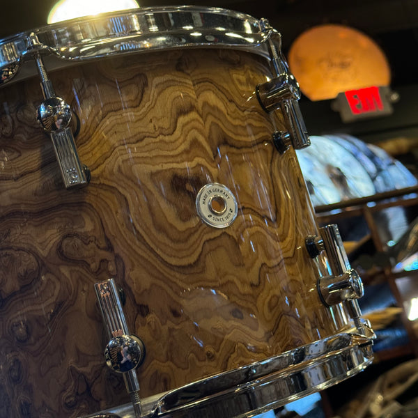 USED Sonor Prolite in Chocolate Burl Veneer - 18x22, 8x10, 9x12, 16x16