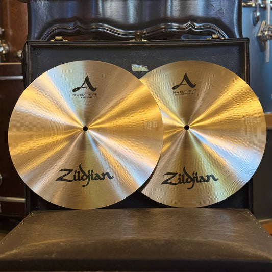 NEW Zildjian 15" A. Zildjian New Beat Hi-Hats - 1068/1564g