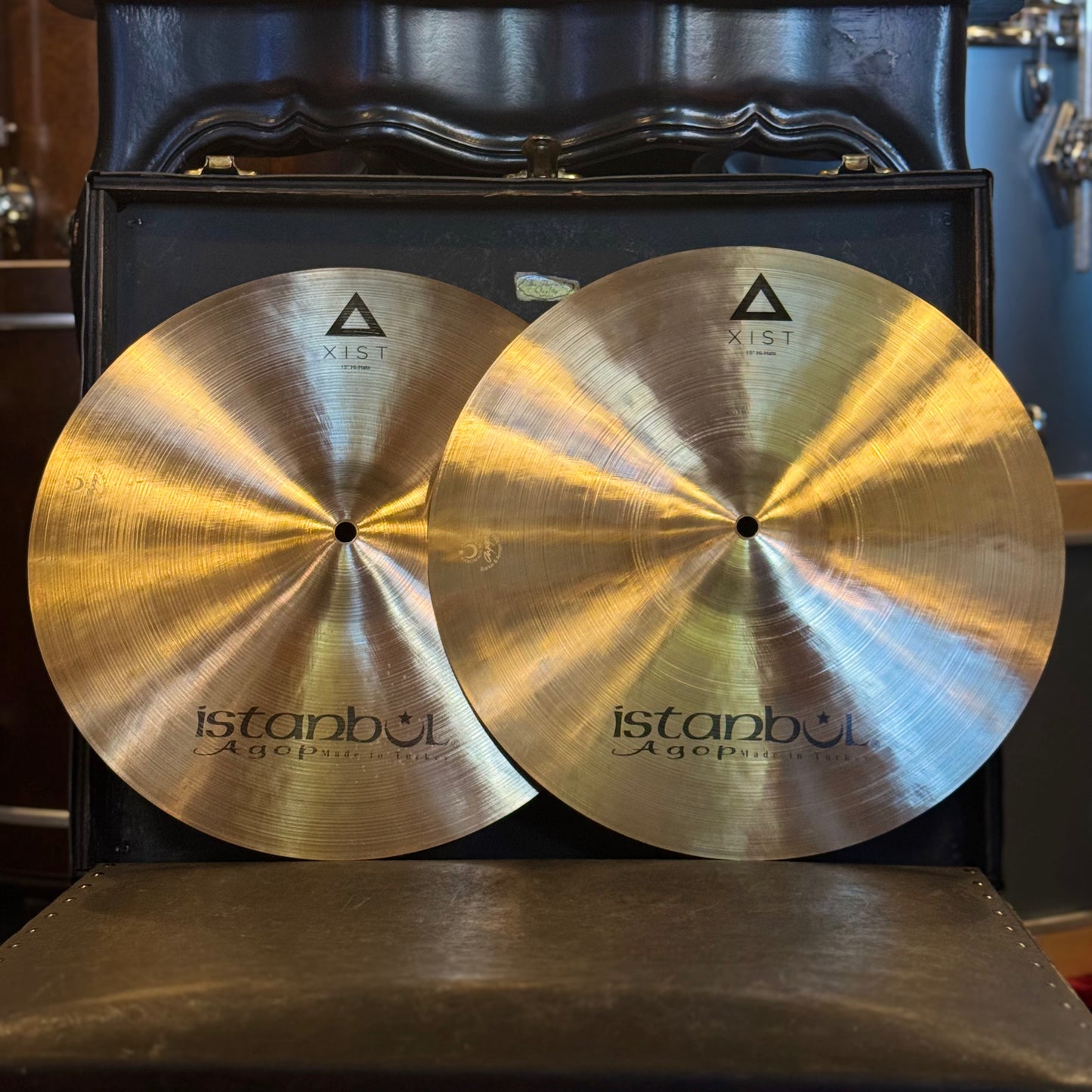 NEW Istanbul Agop 15" Xist Hi-Hats - Natural - 1065/1248g