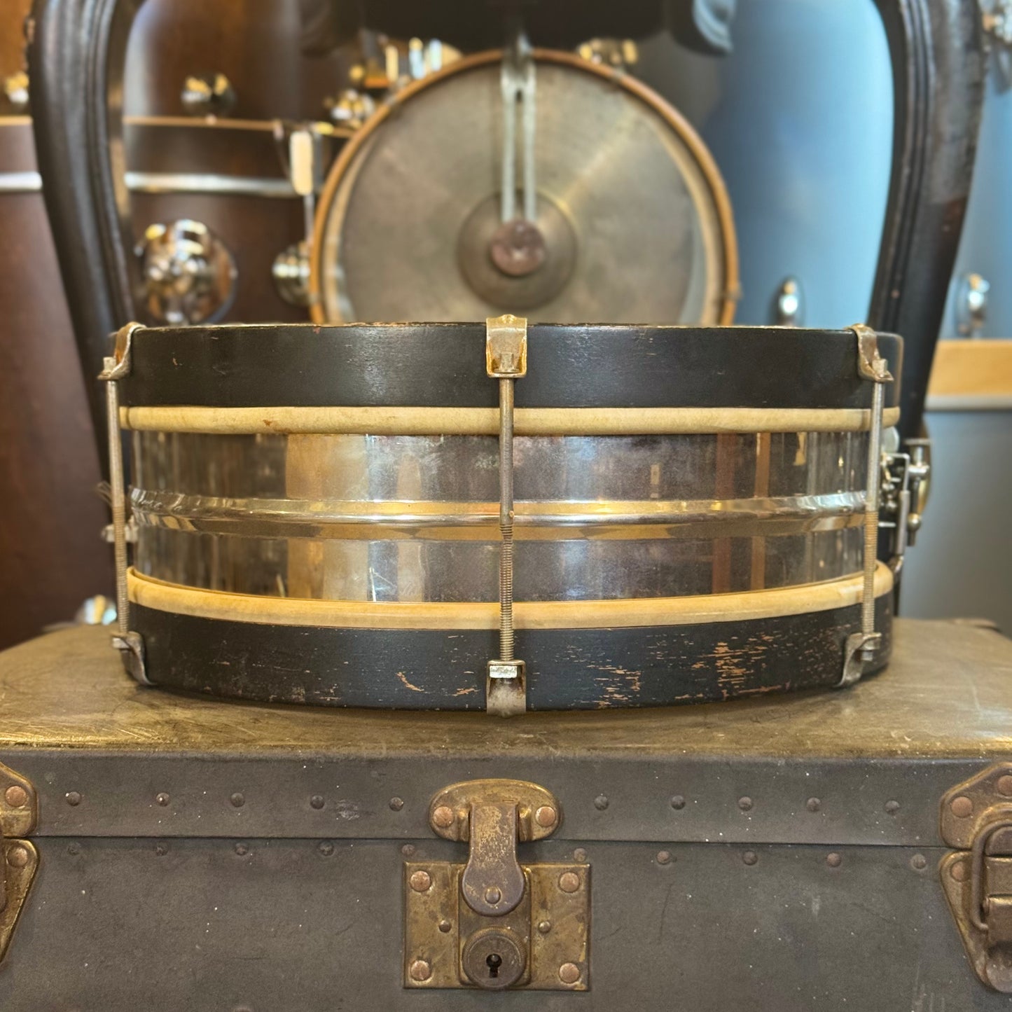 VINTAGE 1920's 5x14 Slingerland Student Orchestra Snare Drum