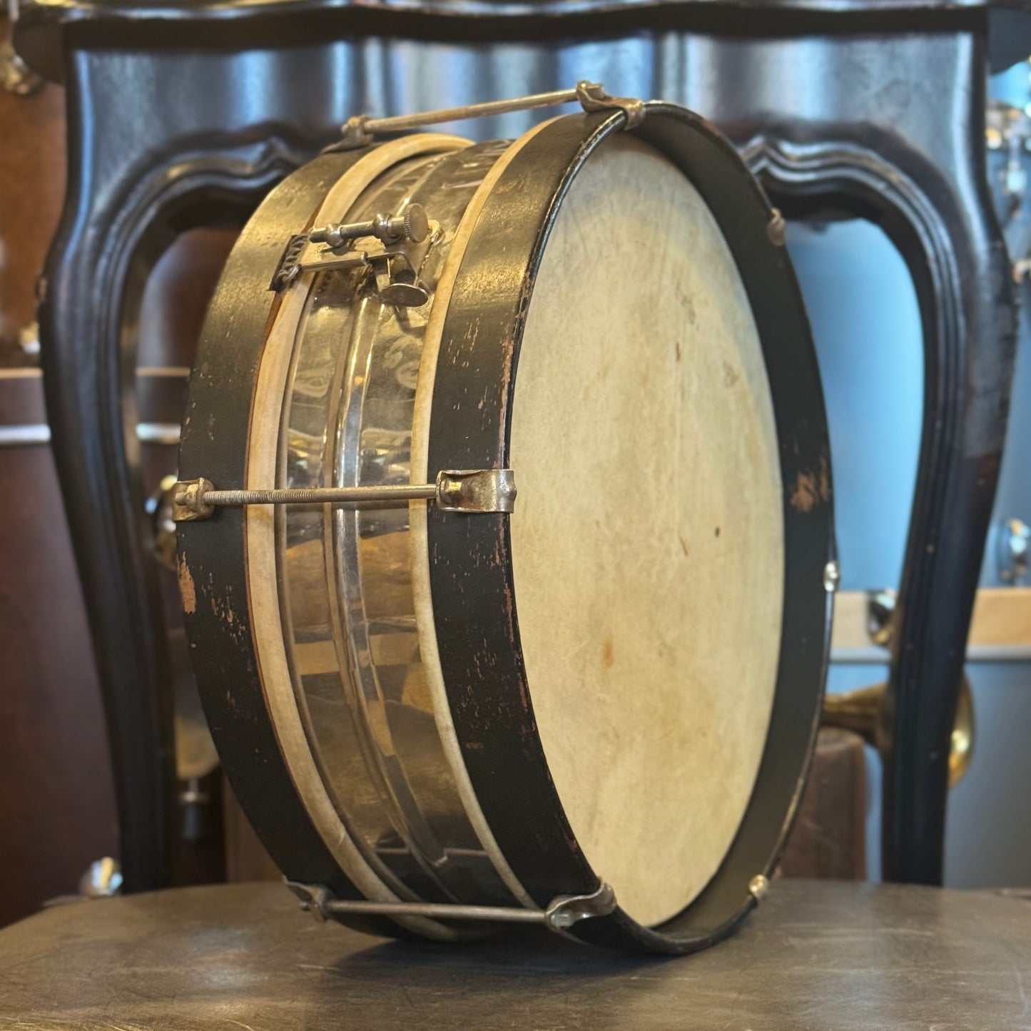 VINTAGE 1920's 5x14 Slingerland Student Orchestra Snare Drum