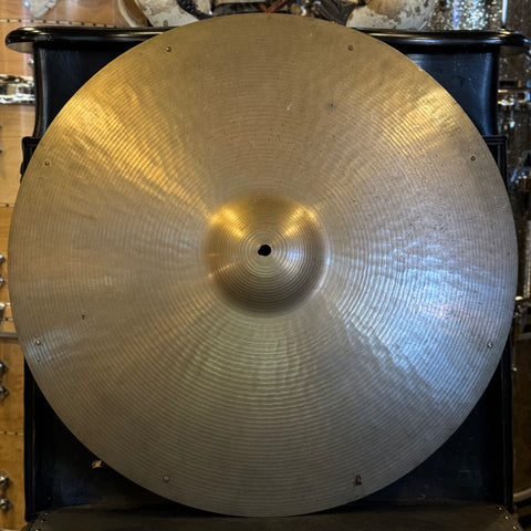 VINTAGE 1960's Paiste 22 Formula 602 Thin Factory Sizzle Ride - 2746g