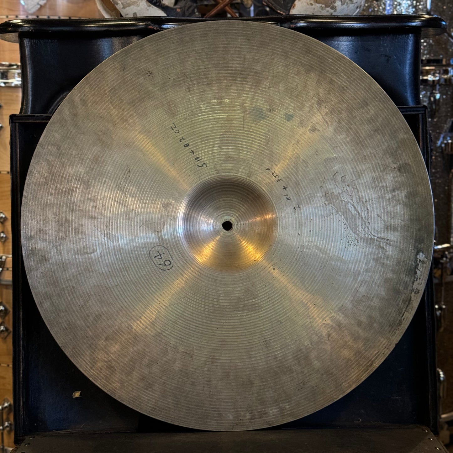 VINTAGE Paiste 21" Formula 602 Thin Ride Cymbal - 2354g