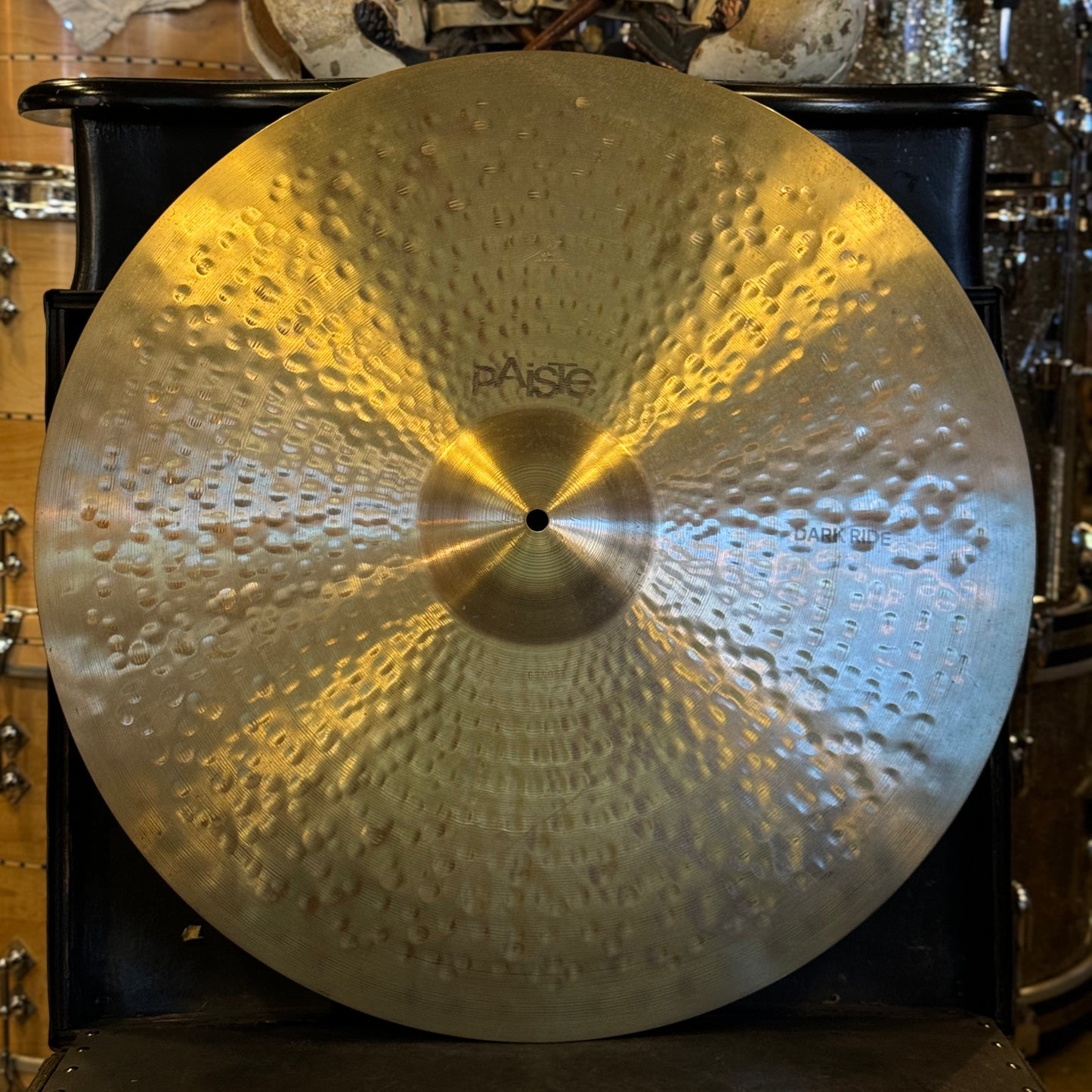 VINTAGE 1976-1977 Paiste 22" Formula 602 Dark Ride - 3262g