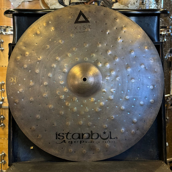 NEW Istanbul Agop 22" Xist Dry Dark Crash Cymbal - 1692g