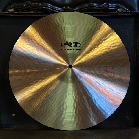 NEW Paiste 17" Formula 602 Thin Crash - 1135g