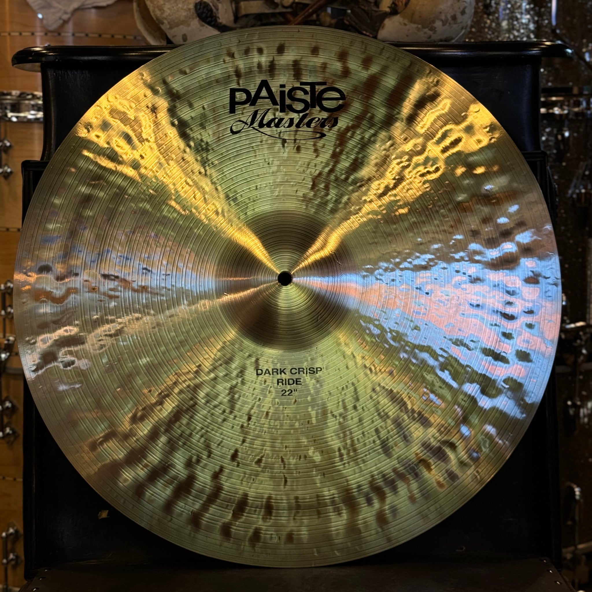 NEW Paiste 22" Masters Dark Crisp Ride - 3024g