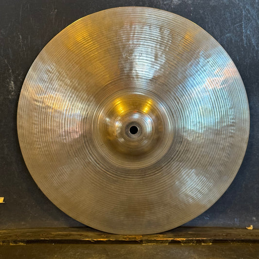 VINTAGE 1940's A. ZIldjian 13" Transition Stamp Hi-Hat Single - 866g