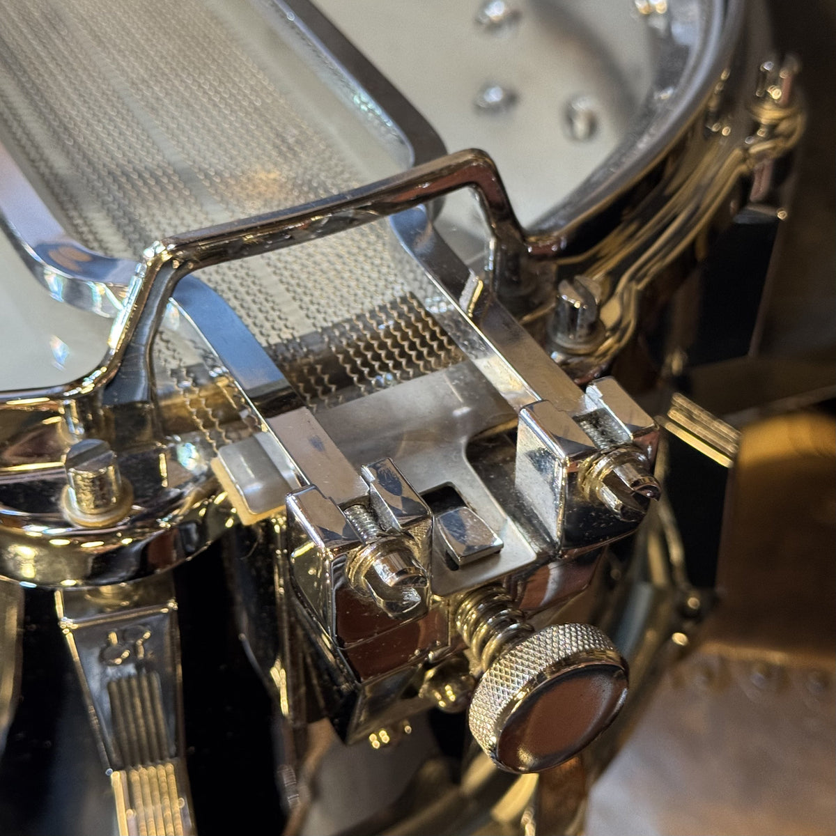 VINTAGE 1980's Sonor Signature Horst Link 8x14 HLD-588 Ferromanganese Steel Snare Drum
