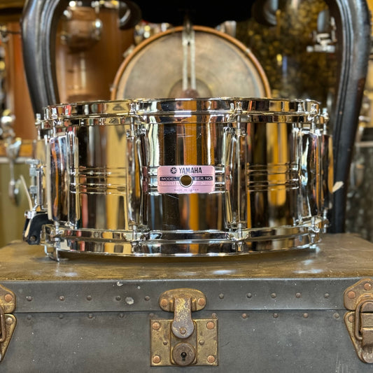 VINTAGE 1980's Yamaha 6.5x14 SD-965MA Steel Snare Drum