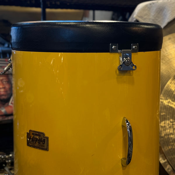 USED Yamaha Rick Marotta Hip Gig Nesting Kit in Tony Williams Yellow - 21x16, 6x10, 7x13, 5x12