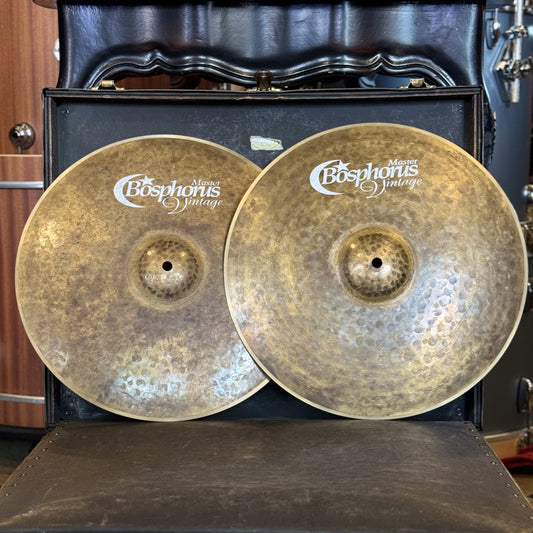 USED Bosphorus 15" Master Vintage Hi-Hats - 996/1210g